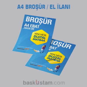 A4 BROŞÜR